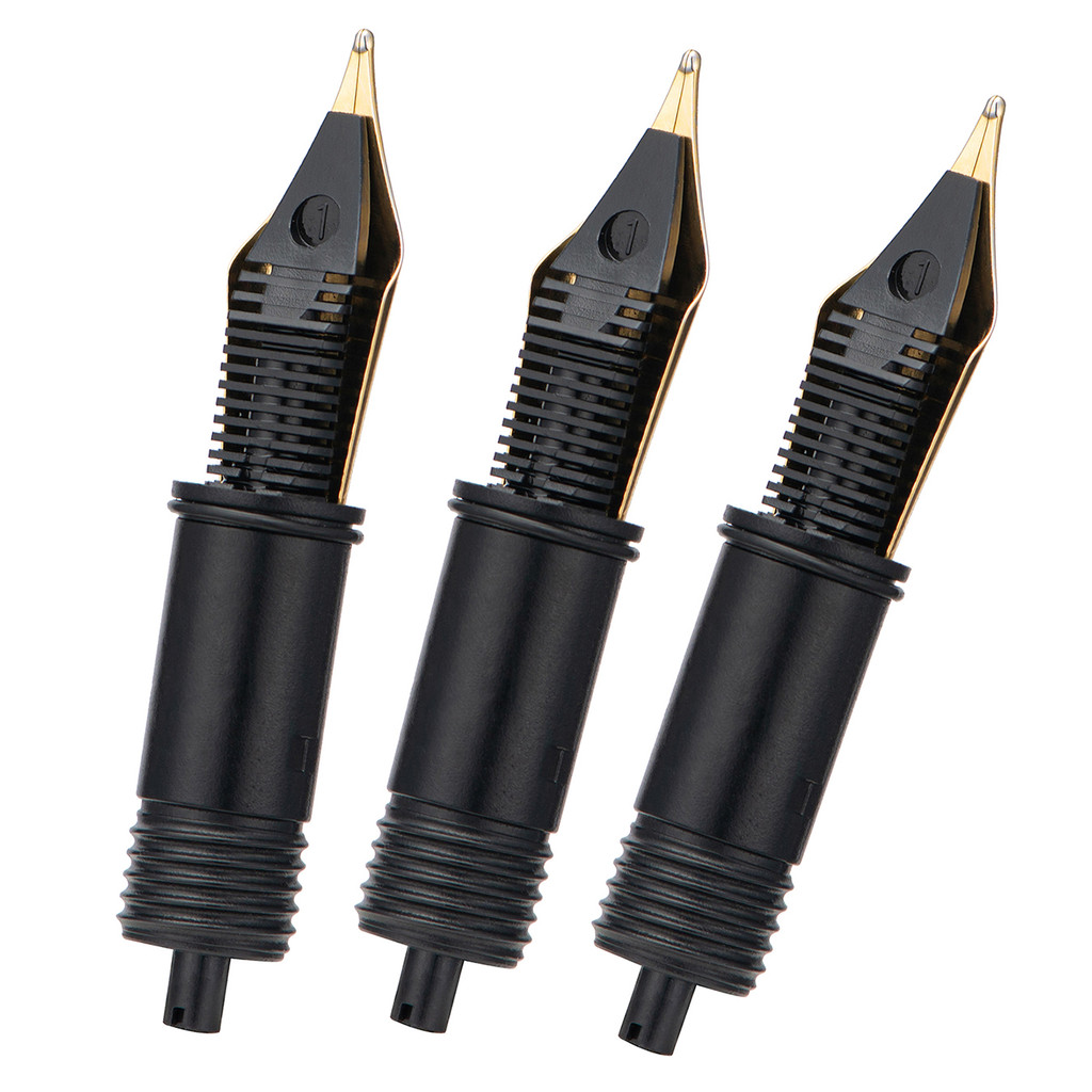 3PCS Jinhao #6 Fountain Pen Nibs Replaced Metal Nib for Jinhao X350, X850, 100, 100 Skeleton, 9036,9