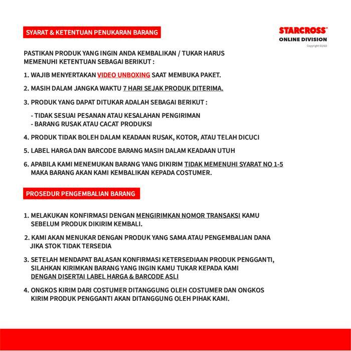 Sedia STARCROSS Backpack - BPS 402 - Black Tas Ransel