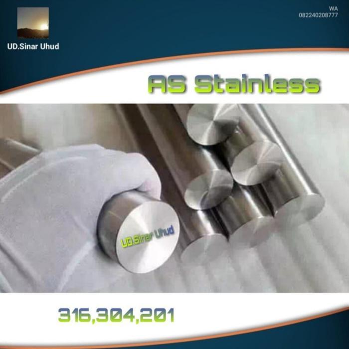 As Stainless 304 2 Inch 51mm Panjang 10cm