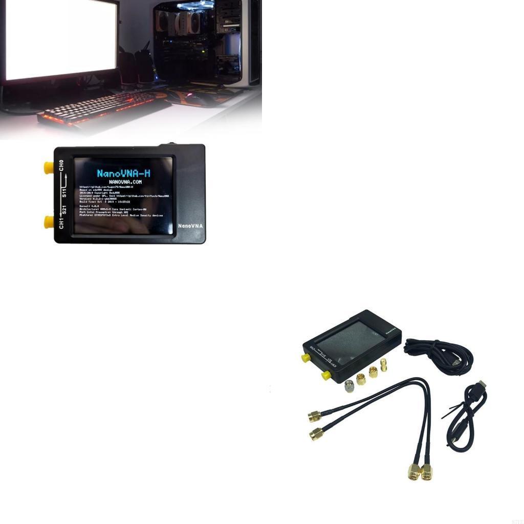 Nanovna Swr Meter Vhf Uhf Antenna 2.8 Inch Ips Lcd + Metal For Case Nanovna