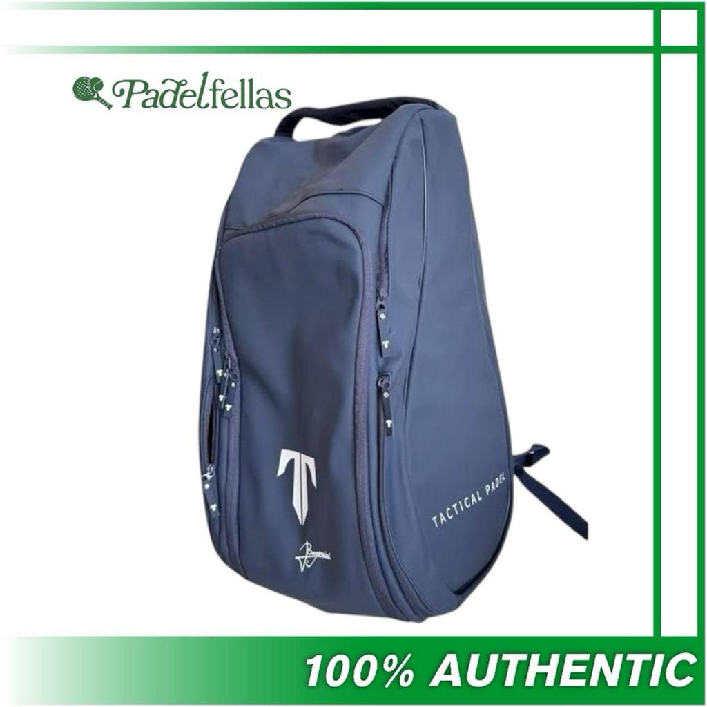 Tactical Padel Bag Grey Leather