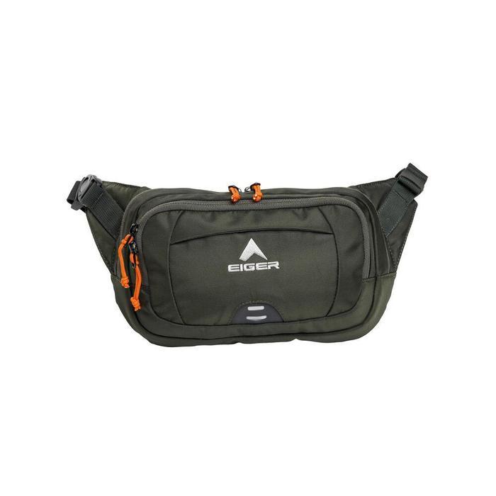 Eiger Adventur'e - EIGER WALL RUN 1A WAIST BAG - Olive