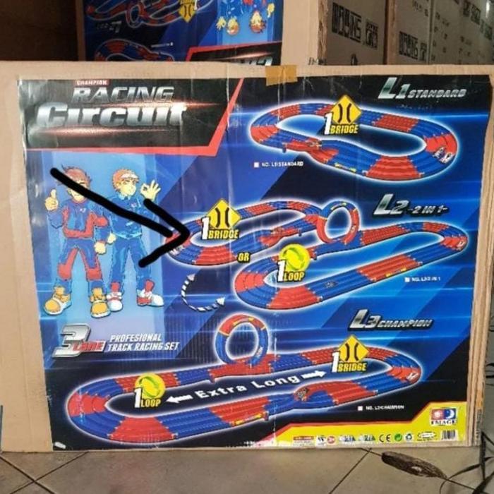 TRACK TAMIYA 3 JALUR IMAGE / TREK IMAGE 3 JALUR [ HALILINTAR L2 ]