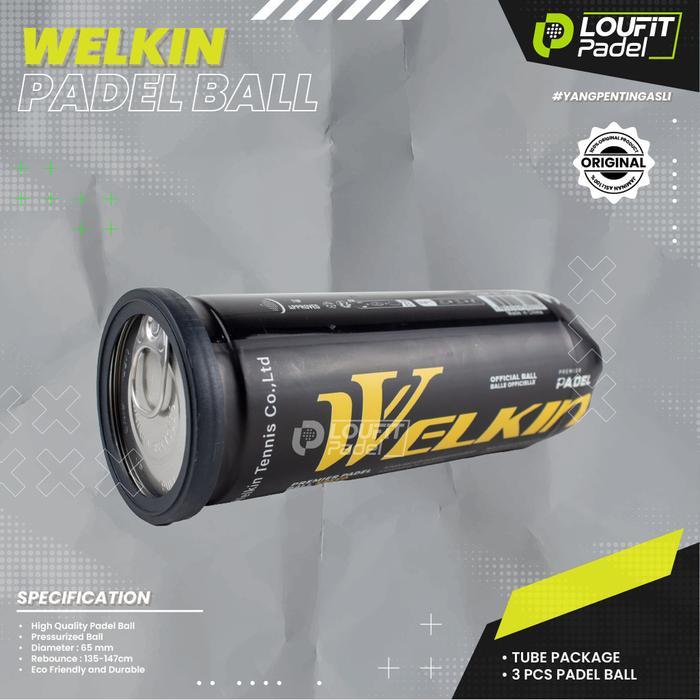 PADEL BALL BOLA PADEL WELKIN PREMIUM ORIGINAL