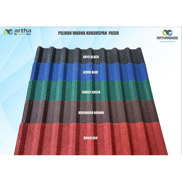 Terlaris ATAP SPANDEK SENG GALVALUM PASIR BER WARNA 0.25 0.3 0.35 0.4 0.45 0.5 Gratis Ongkir