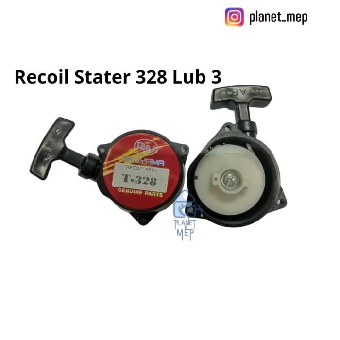 &<&<&<&] RECOIL STARTER ENGKOL MESIN POTONG RUMPUT 328 368 338 - 338 - 4 lubang
