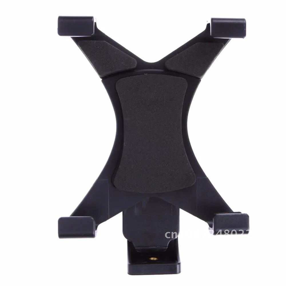 Universal Tablet Stand Holder Bracket Clamp Tripod Mount 1/4" Thread Adapter For iPad 2/3/4/Air/Air2
