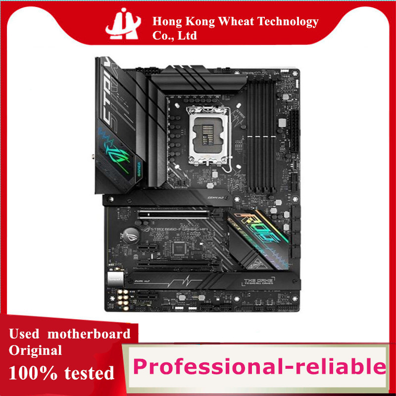 Intel B660 B660F ROG STRIX B660-F GAMING WIFI motherboard Used original 1700 LGA1700 DDR5 128GB M.2 