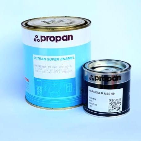 PROPAN USE60. ultran super enamel. coating conwood. clear finish