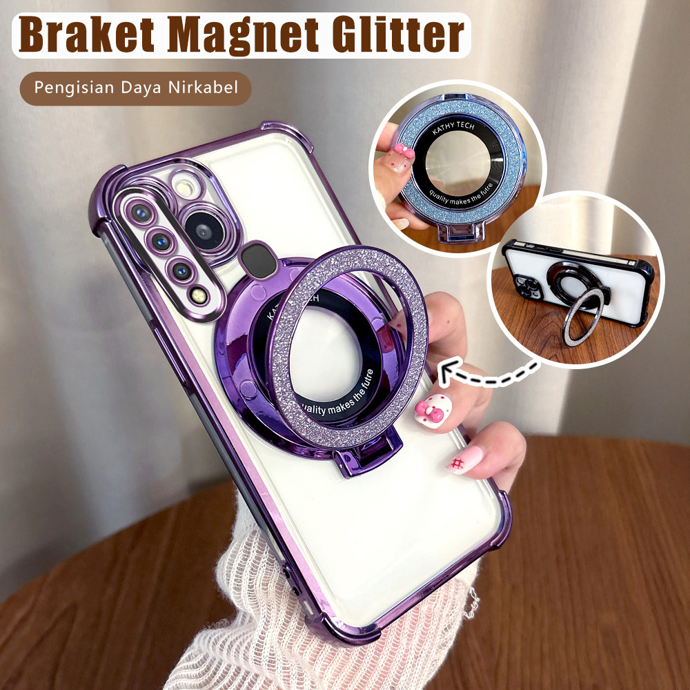 Casing Hp Untuk VIVO Y19 Phone Case Ponsel Braket Cassing Softcase Kesing Case Cassing Holder Cover 