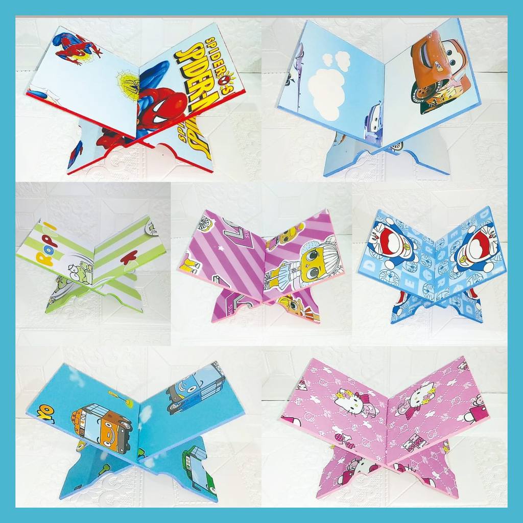 REKAL KARAKTER ANAK REKAR REHAL DUDUKAN MEJA BACA AL QURAN