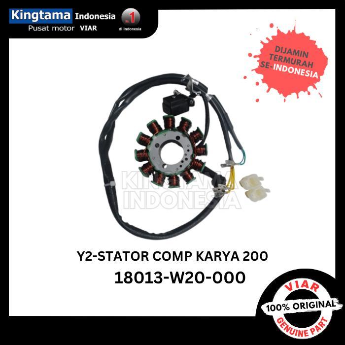Stator Comp 12 Pole (Sepul / Spul Motor Roda Tiga Viar Karya)