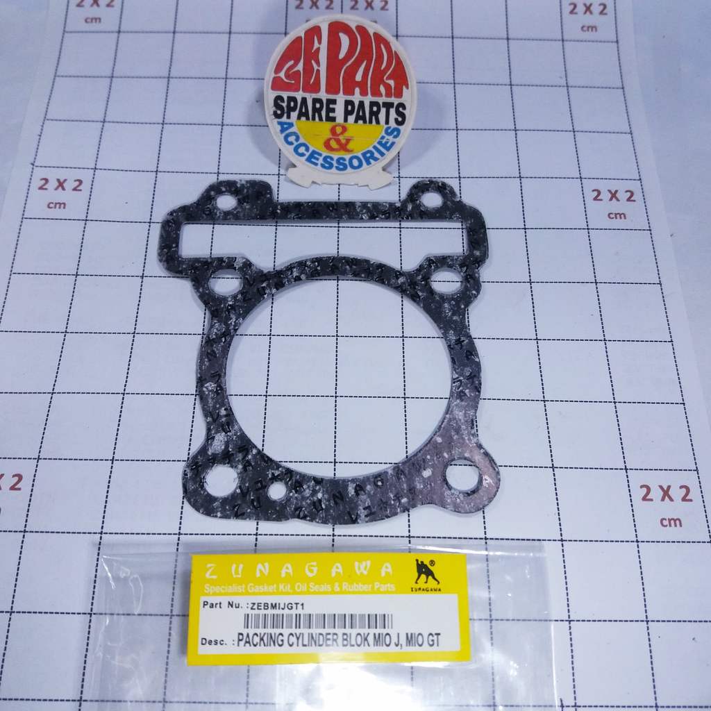 Paking Blok Boring Mio J Soul GT Gasket Perpak Blok Seher Soul GT Mio