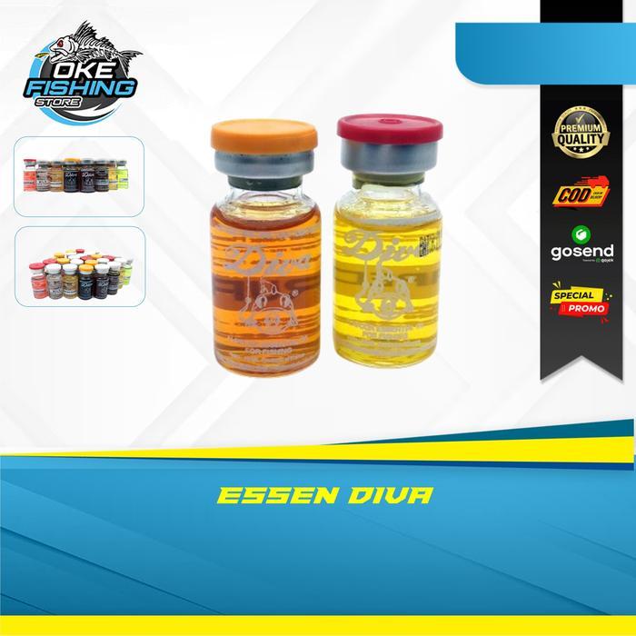 New Essen Diva 10ml Umpan Pancing Andalan Variasi Rasa Lengkap