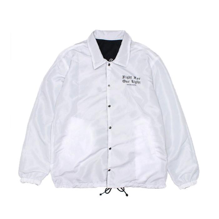 Soldierside Familia Jacket Windbreaker Pria 2In1 Hitam "Dreamerss" Putih Wb150 Bordir Jaket Sablon