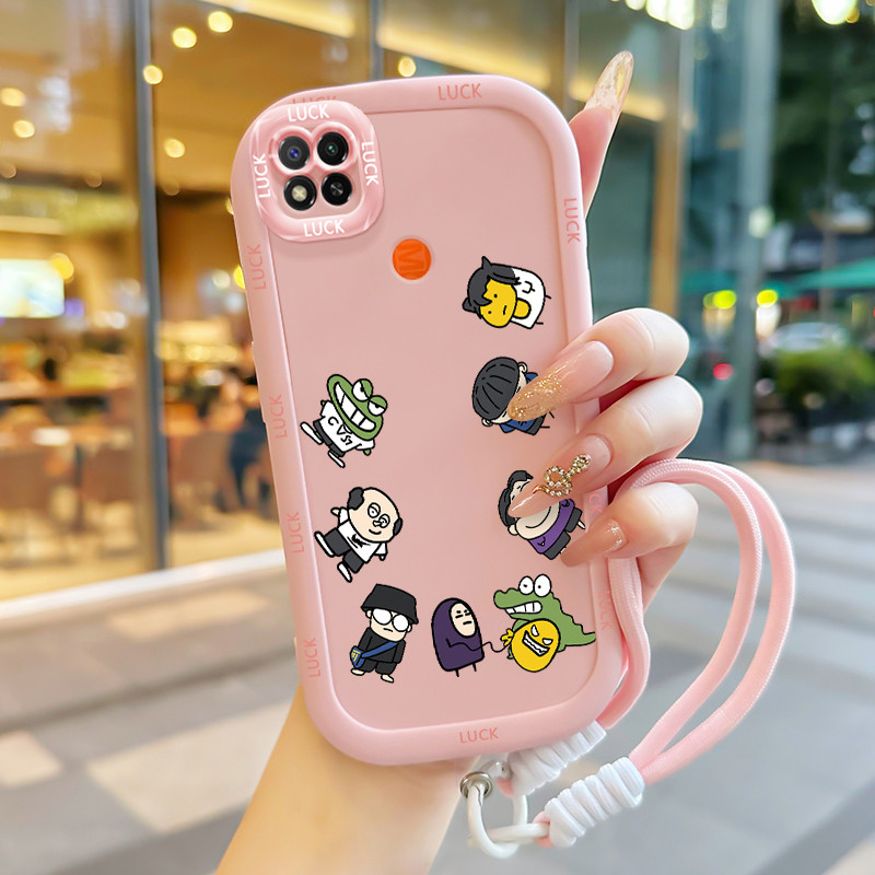 Casing Hp untuk Xiaomi Redmi 9C NFC 9T 9 Power 10A POCO C31 POCO C3 Case Casing Karakter kartun pola