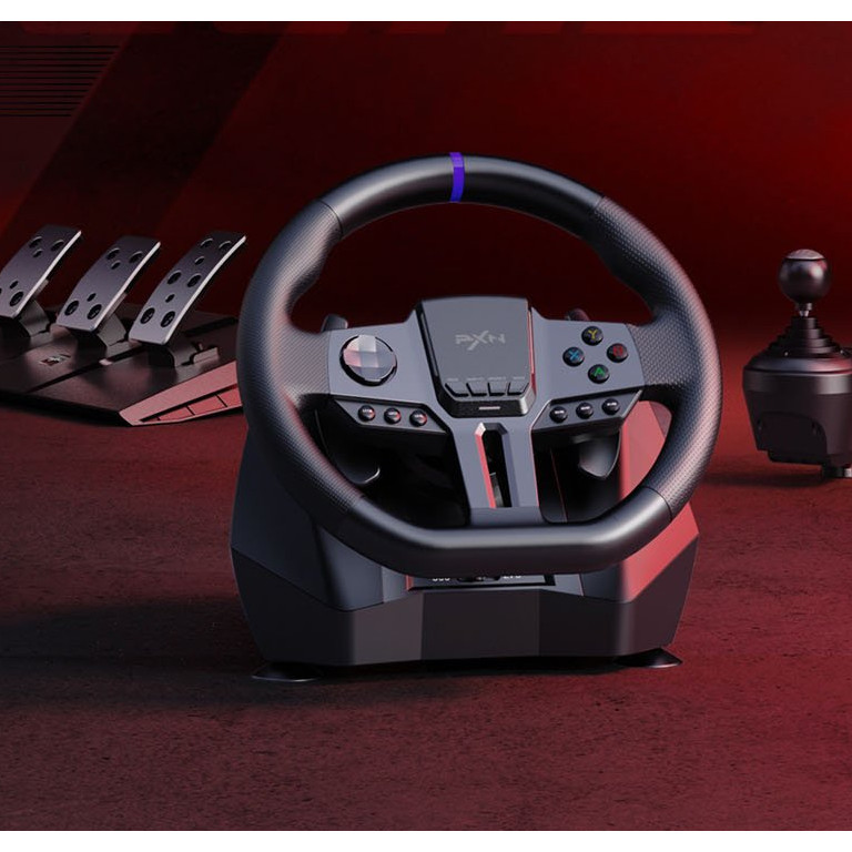 PXN V9 Gen2 Racing Steering Driving Wheel 270/ 900 Vibration Gaming Steering Wheel for