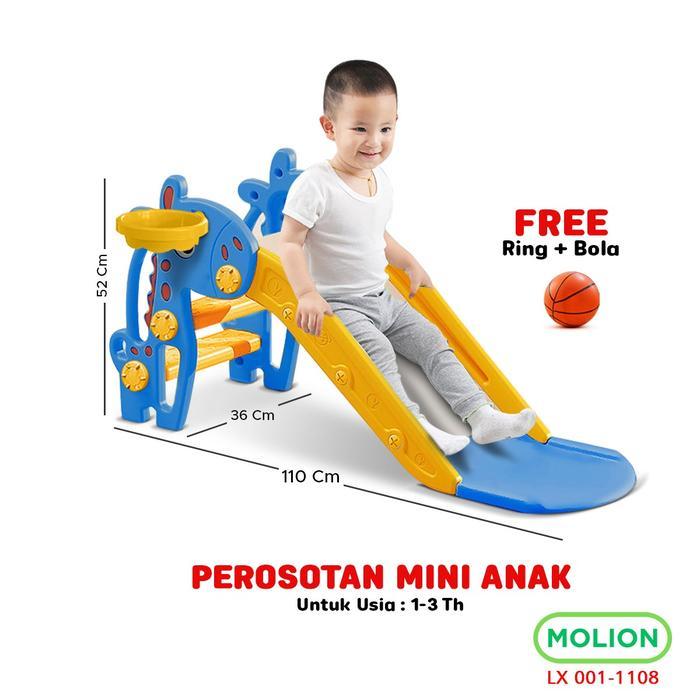 Mothercare Indonesia - Prosotan Seluncuran Perosotan Mainan Anak Playground Model Jerapah Plastik