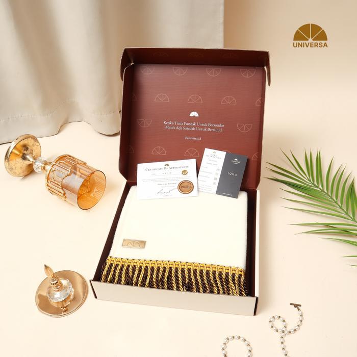 Universa Sajadah Anak (M) - Sajadah Polos Premium, Sajadah Busa Empuk Bulu Alas Kulit Anti Slip