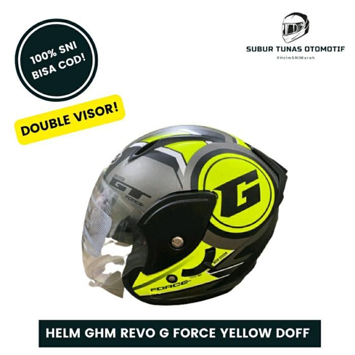 GHM Revo Double Visor SNI Termurah Terlaris