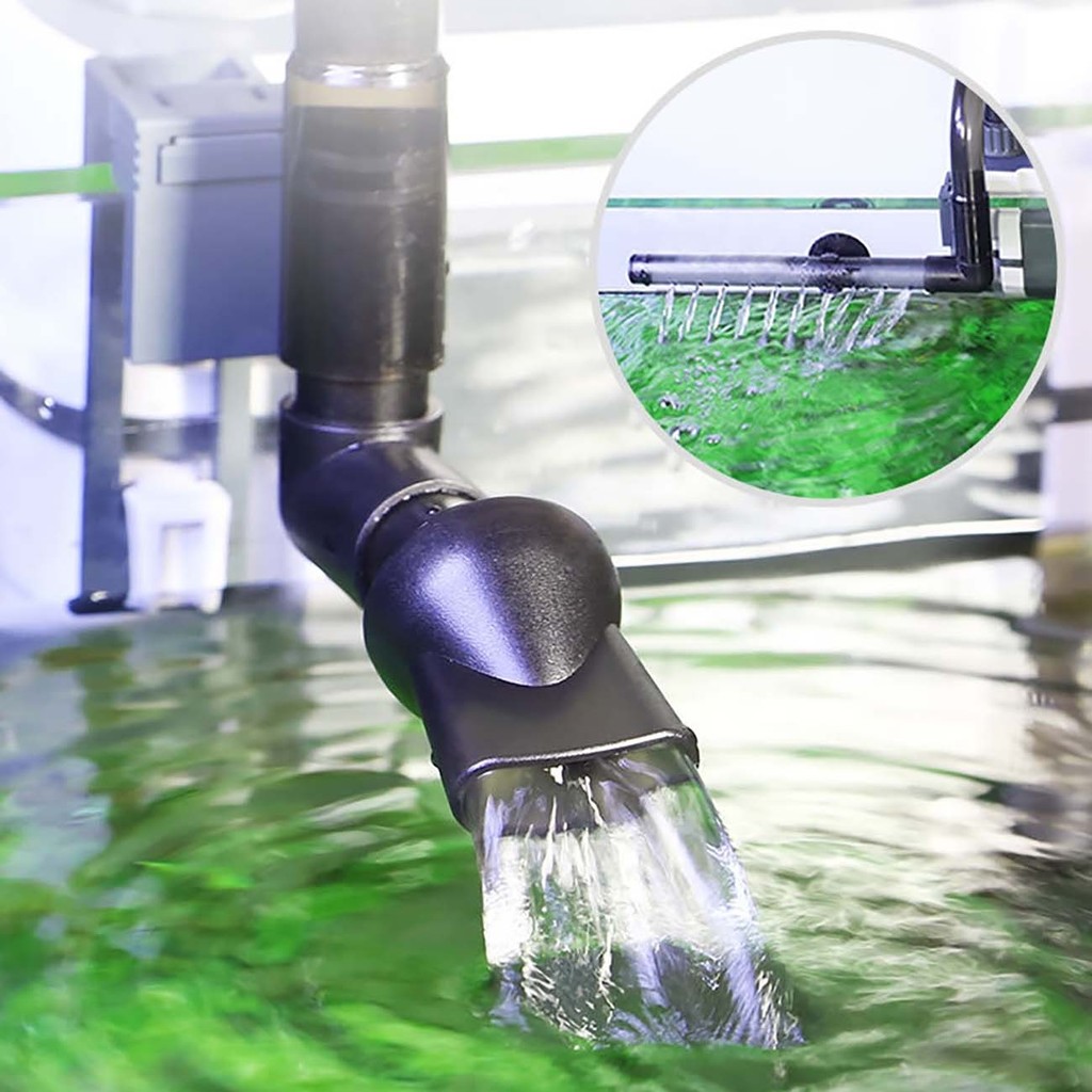 7W Fish Tank Filter 50HZ XBL Series Aquarium Wall Mounted Filter Barrel External Fish Tank Small Sil