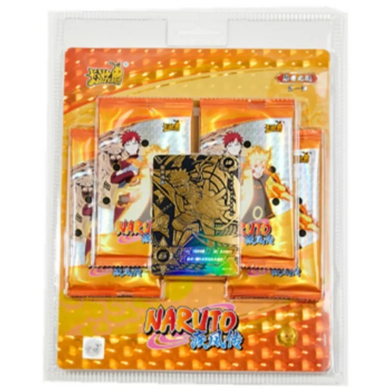 KAYOU Naruto Card The Chapter of Soldiers Naruto Bronzing Inheritance Collection BP Card Children's 