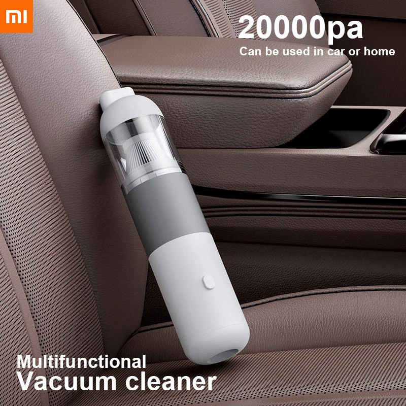 Xiaomi Car Vacuum Cleaner New 3 in1 Wireless Automobile Vacuum Cleaner Portable Robot Vacuum Cleaner