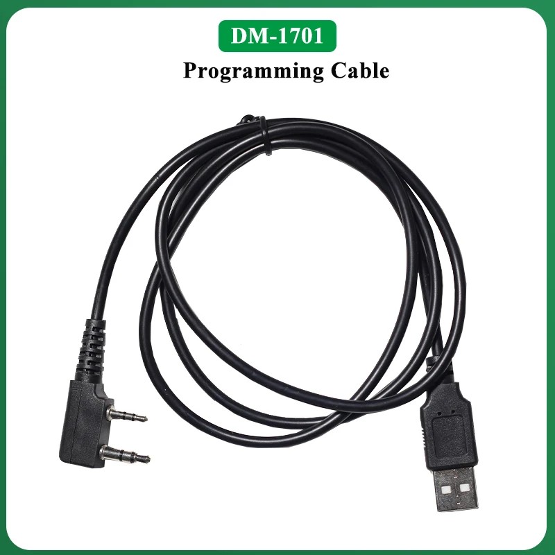 Baofeng Dm 1701 Usb Programming Cable For Dm-1801 Dm-1802 Dm-1702 Dm-1702B Dm-5R Rd-5R Dmr Walkie