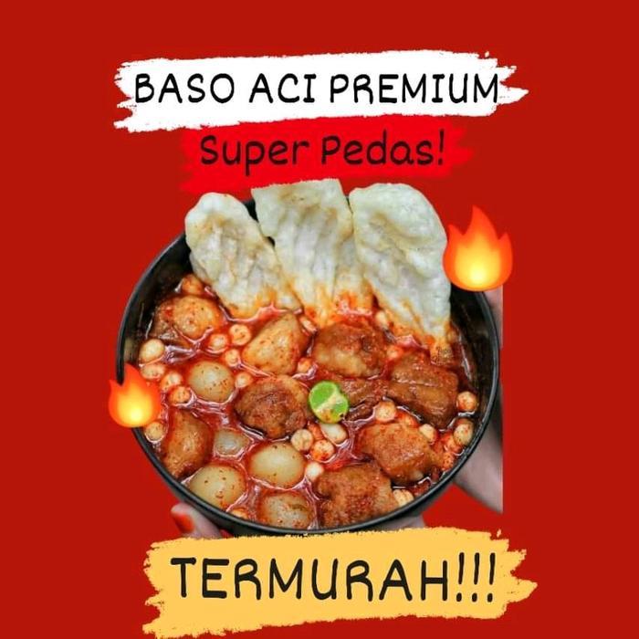 BIGSALE (FYP) ECERAN BASO ACI PREMIUM PAKET SATUAN BOCI 6 PENTOL FOOD INSTAN CUANGKI PEDAS HARGA