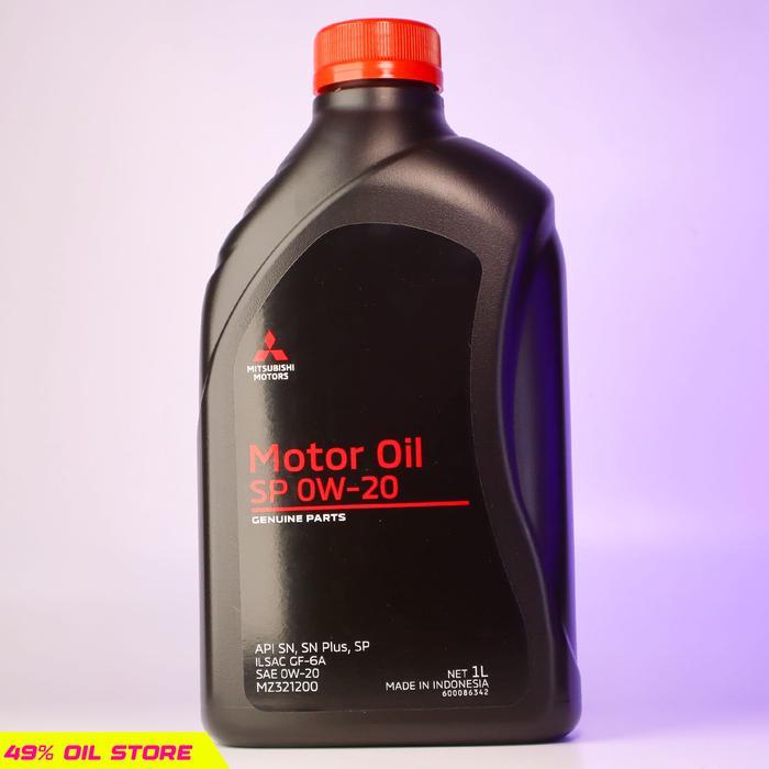 Oli mesin Mitsubishi 0W-20 full synthetic / oli mobil xpander outlander 100% Asli