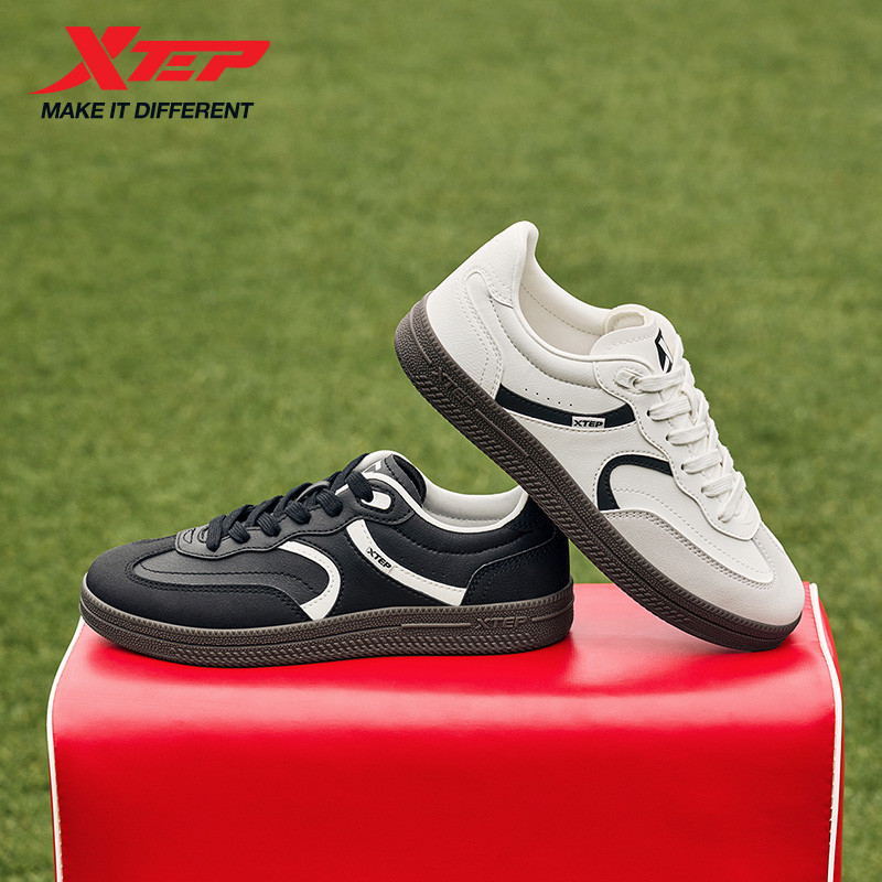 Xtep Women'S Skateboarding Shoes 2025 Spring And Autumn Stability Skate Shoes Trendy Retro