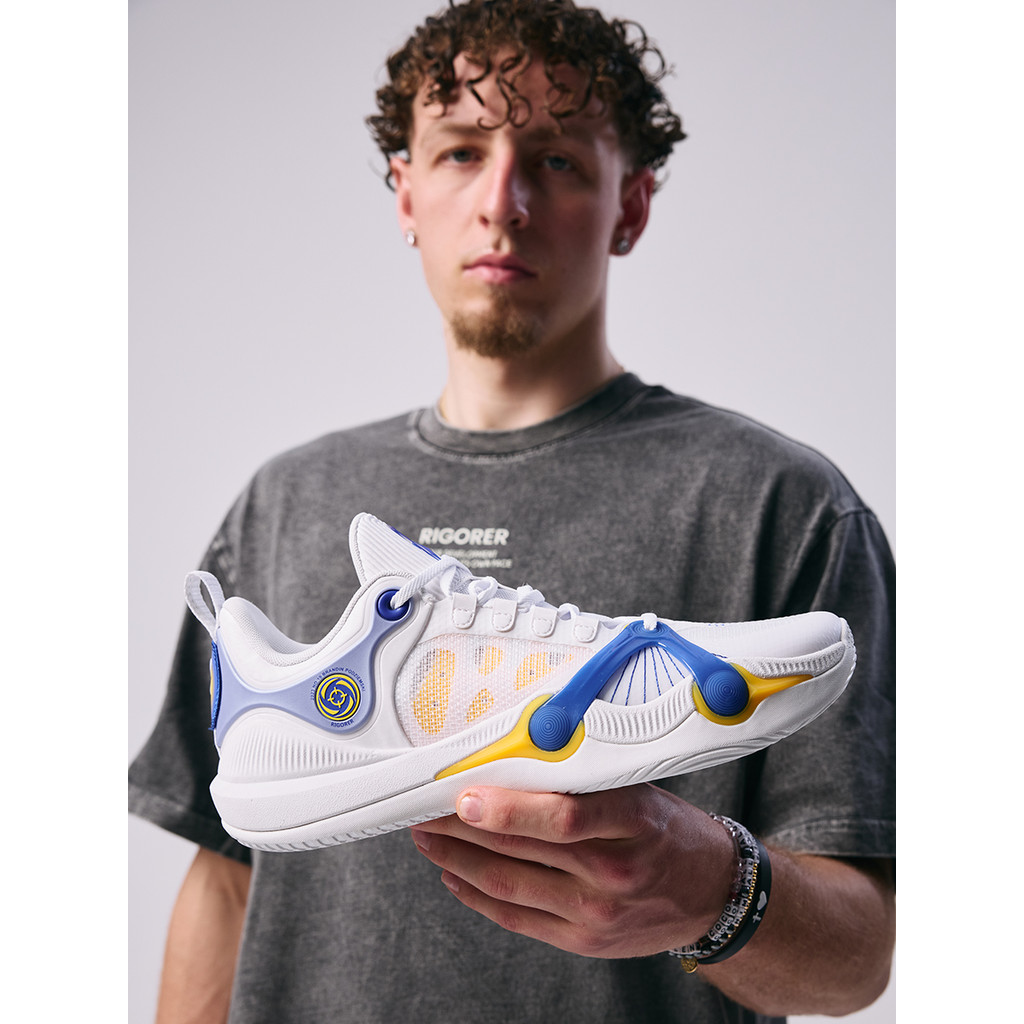 Rigorer Bp1 '1962' Basketball Shoes Men Low Top Wear-Resistant Non-Slip Professional Actual Combat