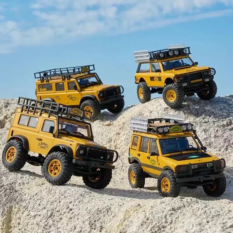 Fms New 1/24 Fcx24M Land Rover Series Professional Rc Off-Road 90/110 Vehicle Four-Wheel Drive Model