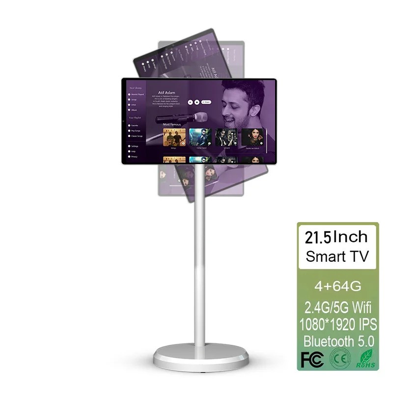 Small Size 21.5 Inch Removable Smart Screen Android 13 System Incell Smart Tv Android Tablet