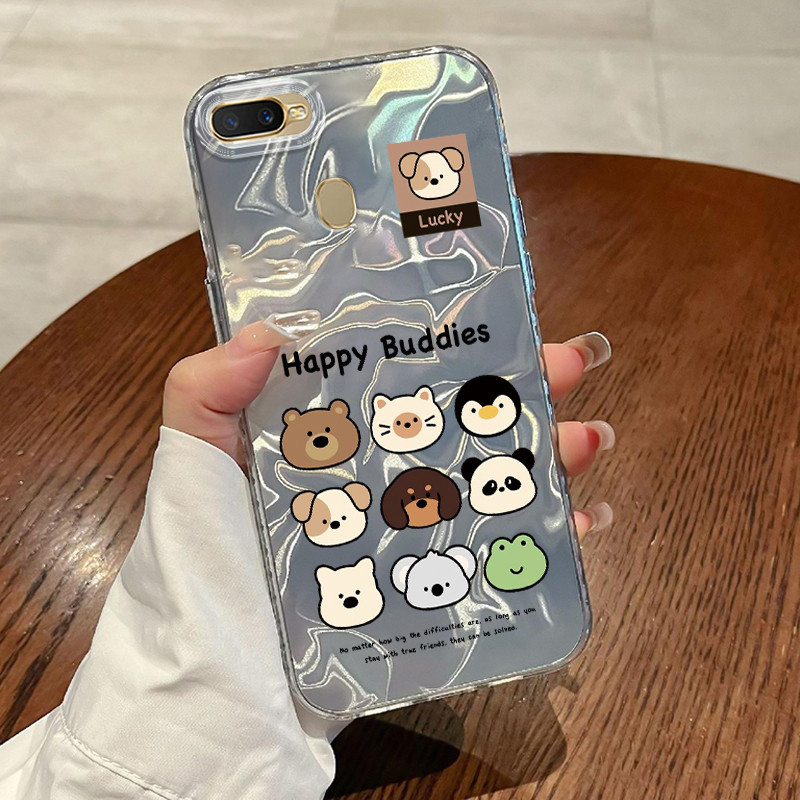 Casing Hp Untuk OPPO A7 OPPO A5s OPPO A12 OPPO A12S A11k Case Casing pola Binating Manis Cesing HP S