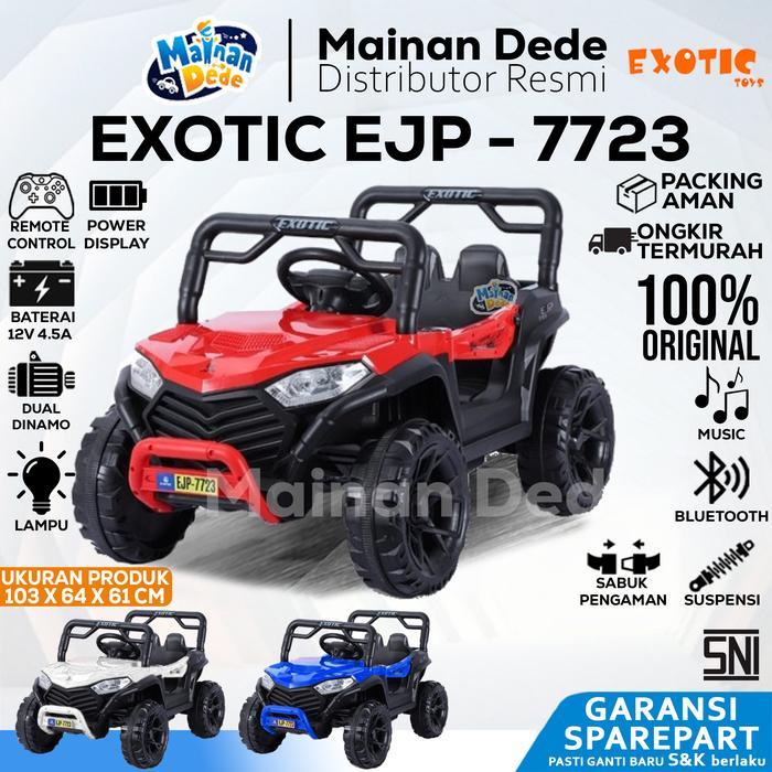 N203- Mainan Mobil Aki Anak Jeep Exotic Ejp-7727 Ejp-7707 Ejp-7707+ Ejp-7749+ Ejp-7751+