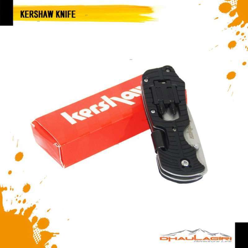 PISAU LIPAT MULTI TOOLS KERSHAW KNIFE - BLACK 100 % ORIGINAL
