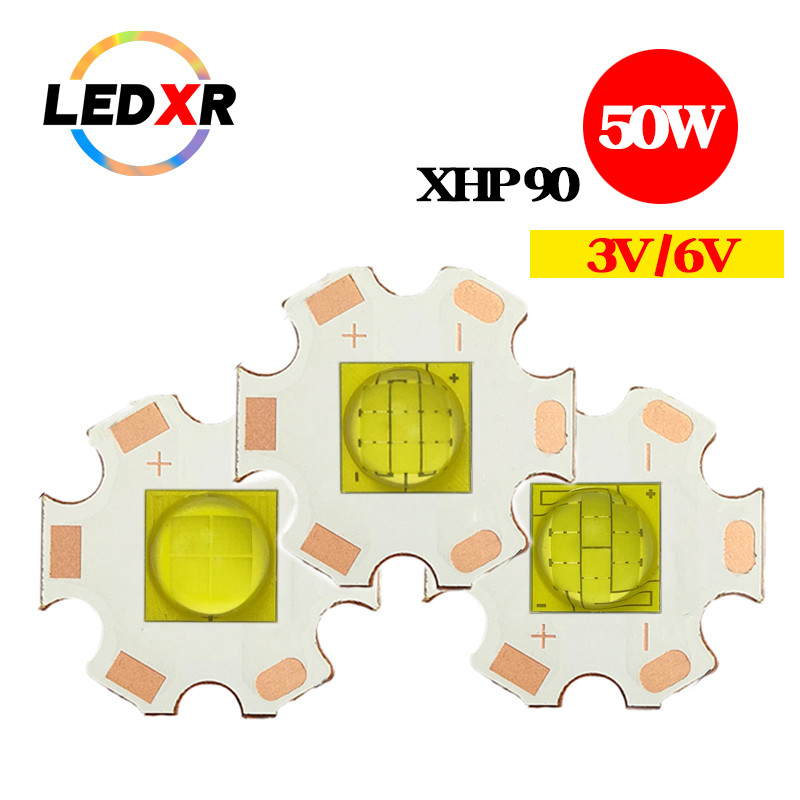 DC 3V 6V XHP90 LED chip lamp bead high power LED 36W 45W 50W 60W ceramic LED COB flashlight mining