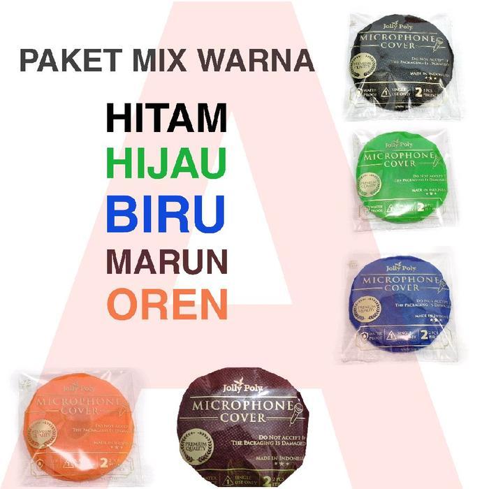 Tntgmusic- Cover Microphone /Cover Mic /Sarung Microphone/Tisu Mic/Pembungkus Mic