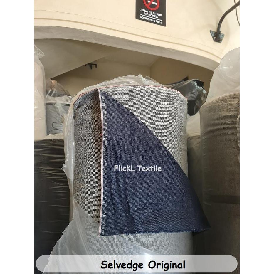 hez3- Kain Selvedge Original Bahan Jeans Selvedge Denim Selvedge