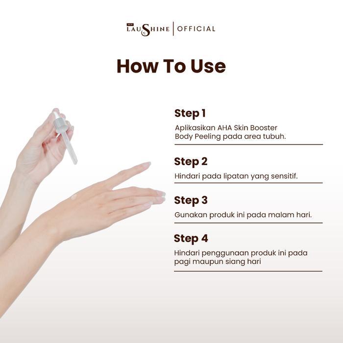 07f1- Laushine 2 Glow Pump Series - Body Lotion Overnight Pump 10% Niacinamide + Skin