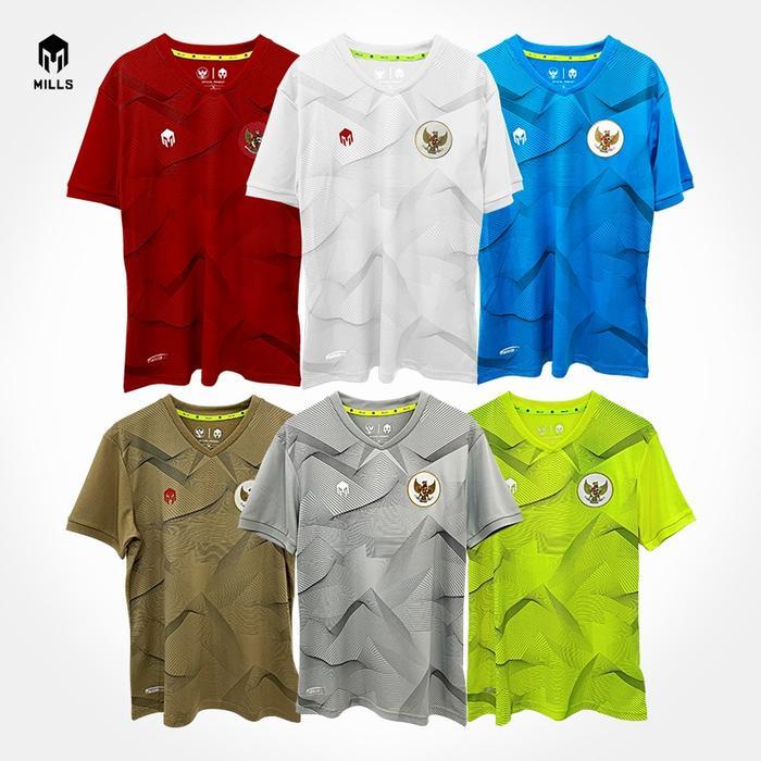 MILLS Jersey Training Timnas Indonesia Garuda 1013GR (Baju Latihan)