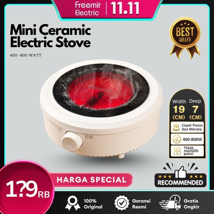 freemir Kompor Listrik Mini Electric Cooker Kompor Listrik Keramik Praktis Multifungsi Bisa Untuk