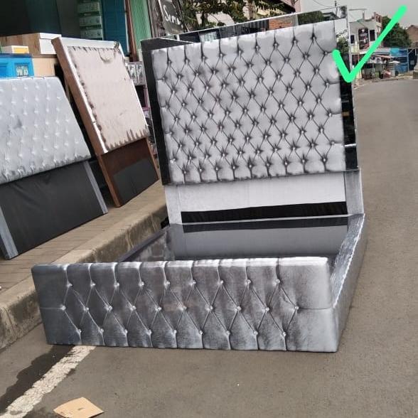 Dipan 160X200 Tempat Tidur Ranjang Jaguar Andin