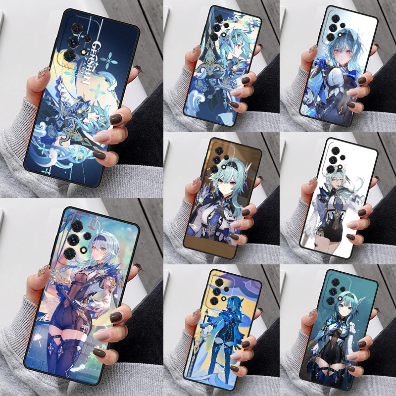 Genshin Impact eula Sexy Phone Case For Samsung Galaxy S25 S23 S30 S8 S21 S20 FE S24 S22 Note 10 20