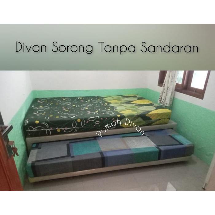 Divan Dipan Sorong Uk.180*216 Sorong 160X200 Tanpa Sandaran Dan Kasur