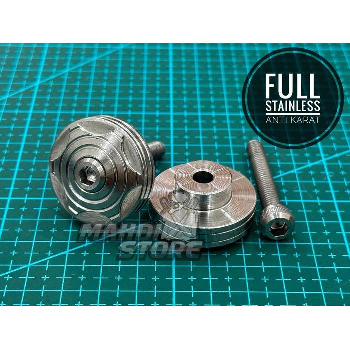 New Bandul Jalu Stang Honda PCX Vario 125 150 Stainless Chrome Universal