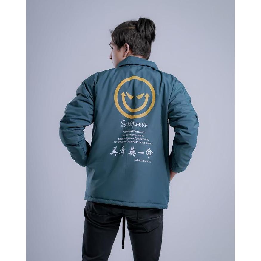 JAKET COACH PRIA - JAKET COACH WANITA - JAKET COACH TERBARU - JAKET PARASUT - JAKET COACH SALVIO