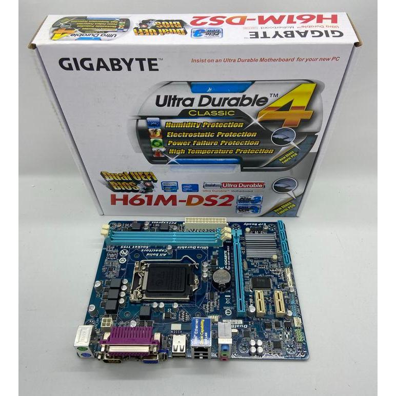 MOTHERBOARD GIGABYTE H61 MDS2 1155