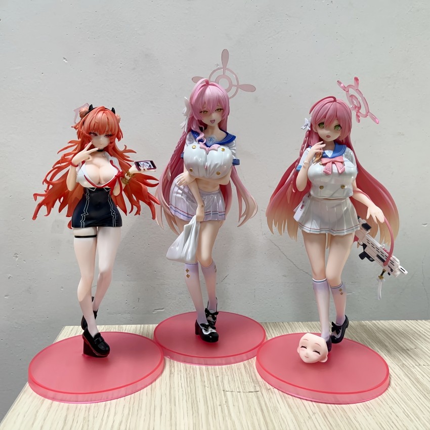 25CM Blue Archive Urawa Hanako Yozakura Kirara Ver Girl 1/6 figure PVC Game Statue Anime Model